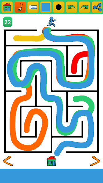 Buku Gambar Labyrinth