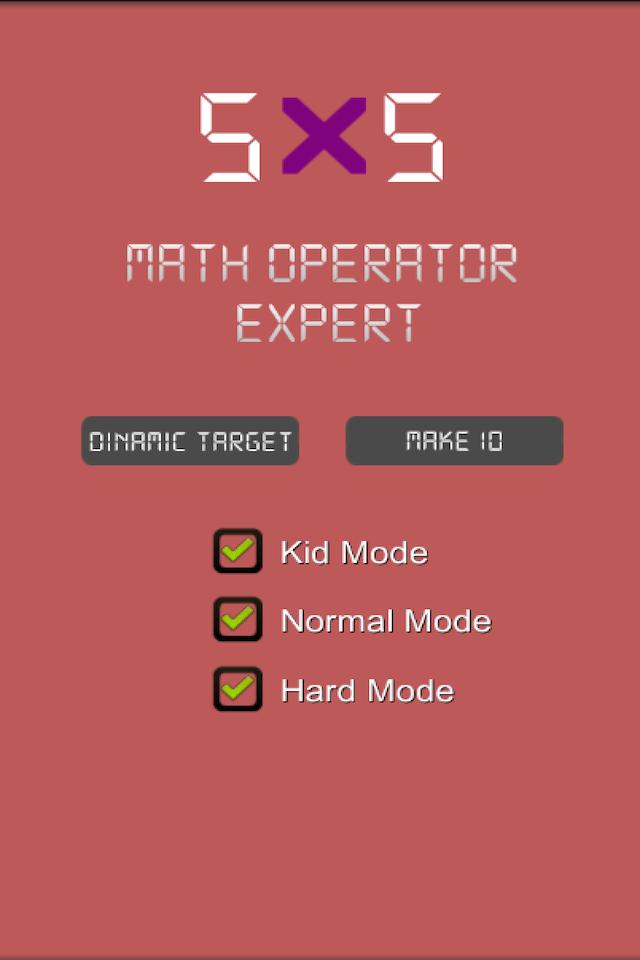 Math Operator Expert