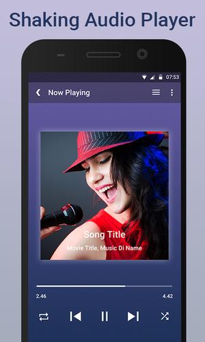 Shaking Audio Player