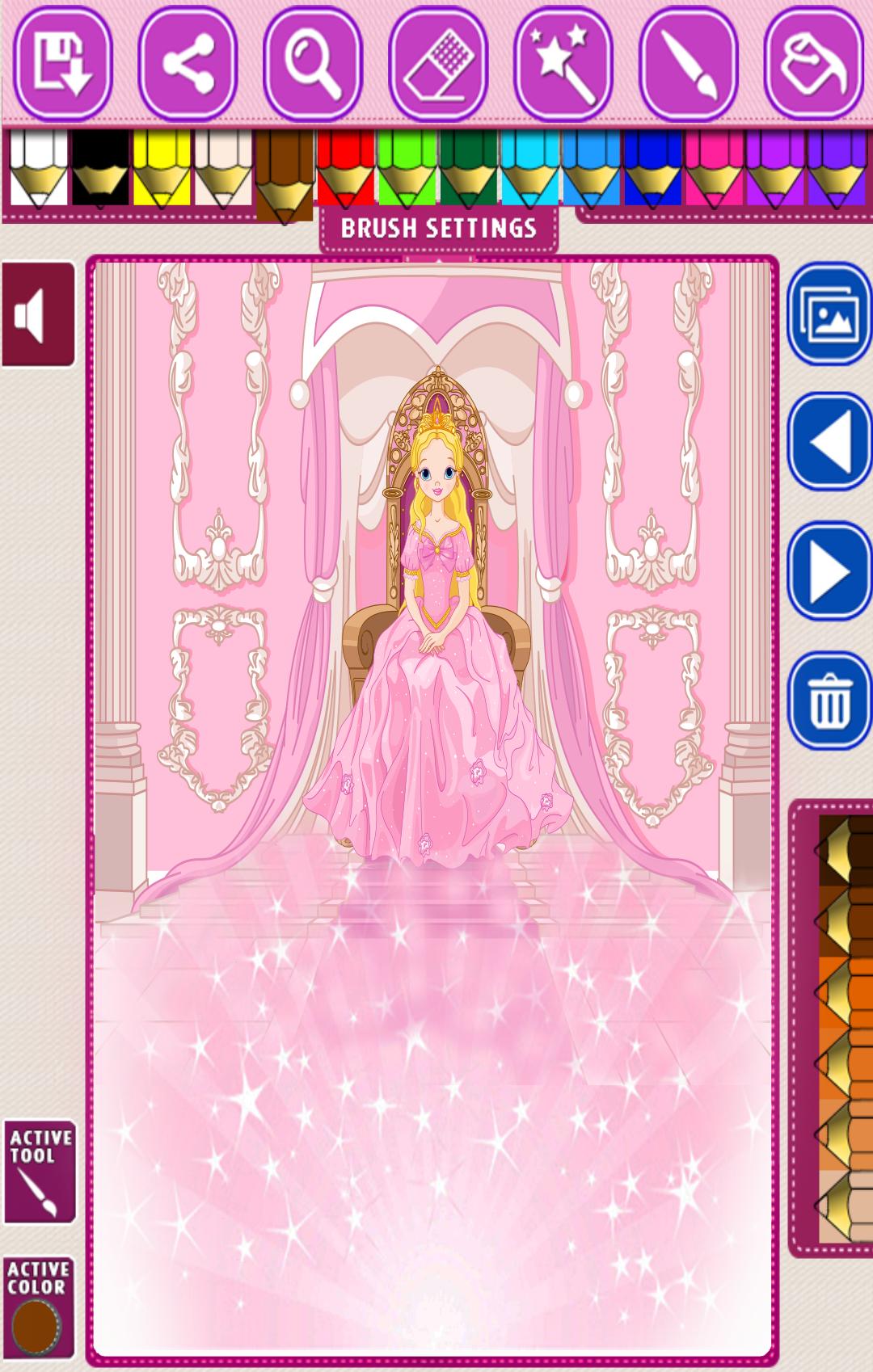 Fairy Princess Coloring