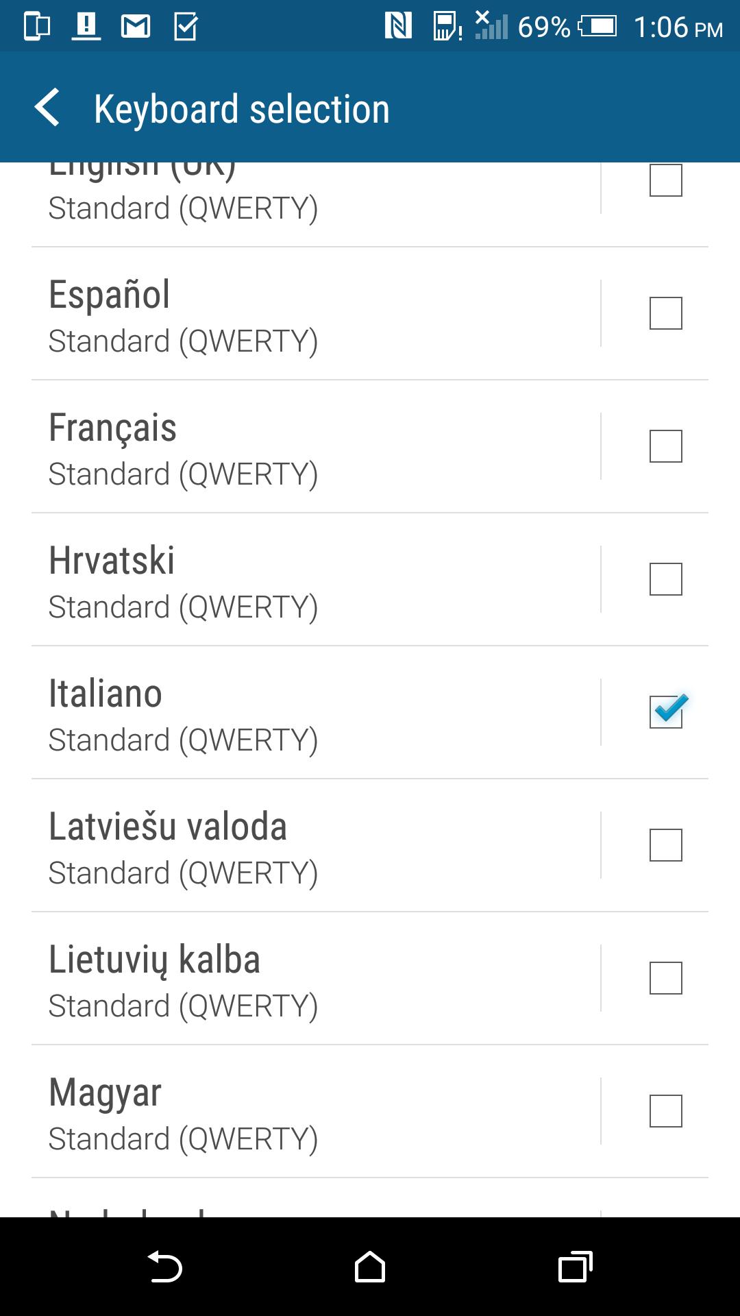 HTC Sense Input - IT