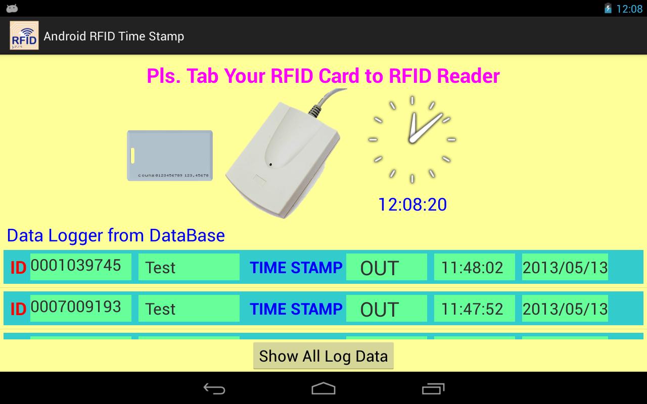 RFID Time  Attendance