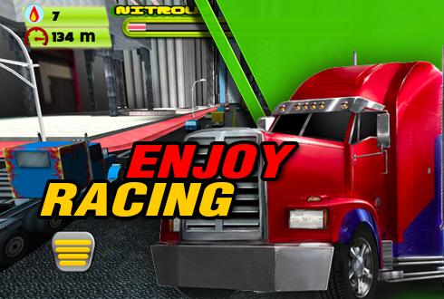 3D Truck Car Speed Racer