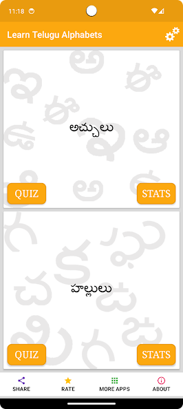 Learn Telugu Alphabets