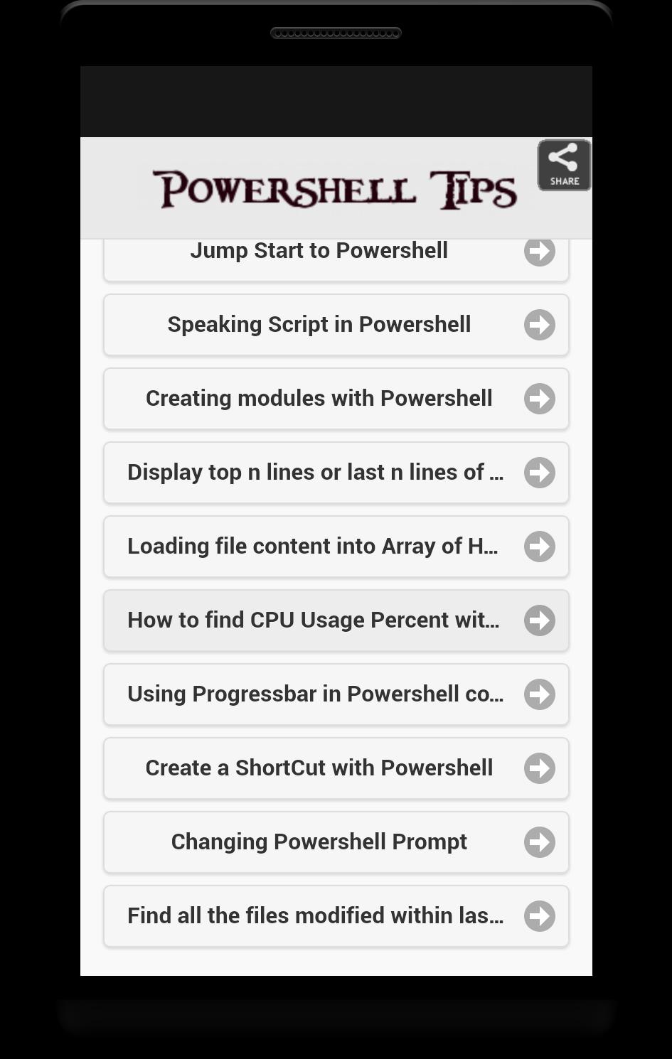 Powershell Tips