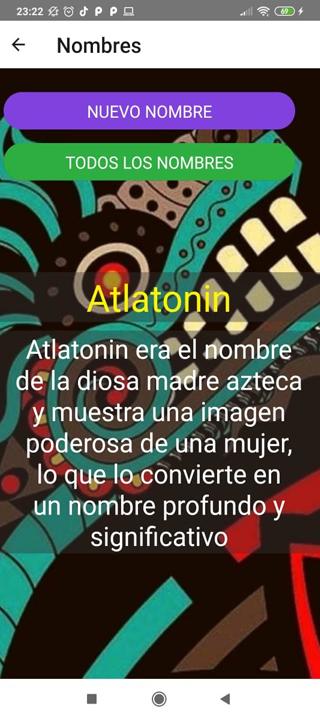 Aztec / Nahuatl Names for Babi