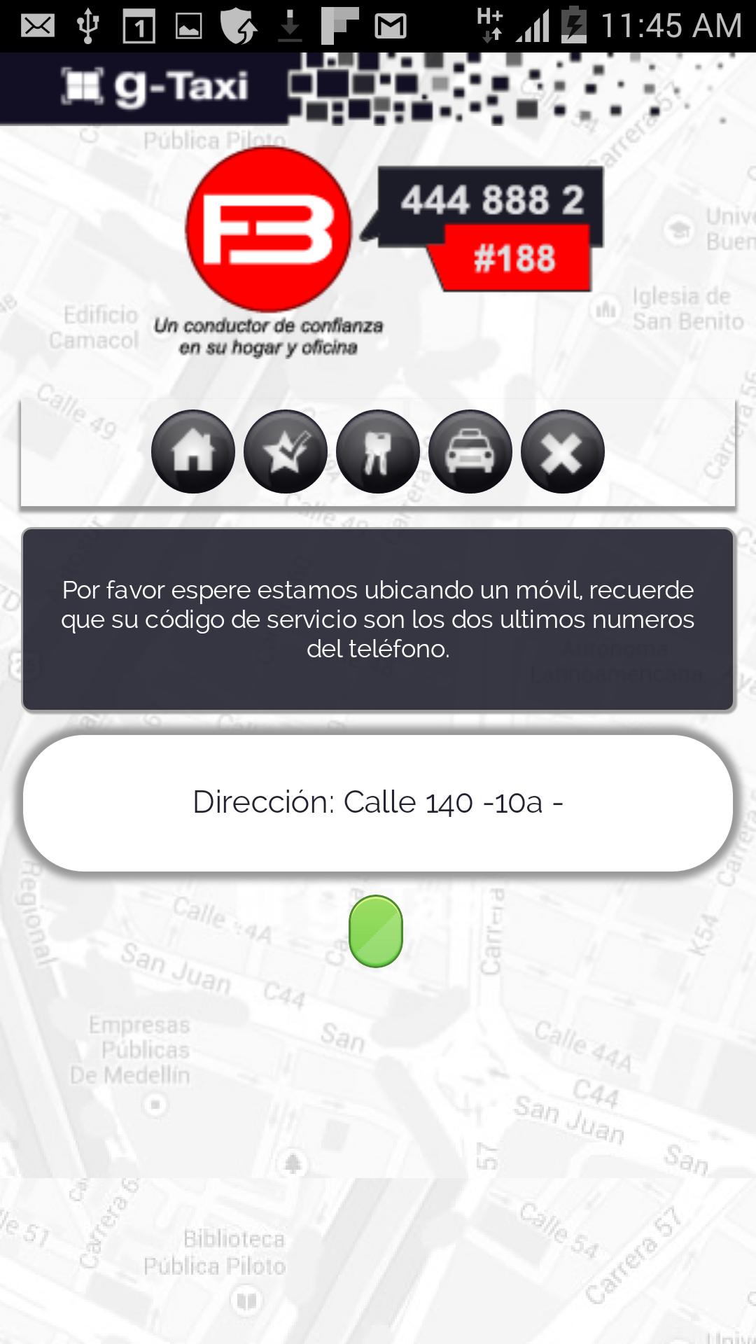 Taxi Flota Bernal Pasajero