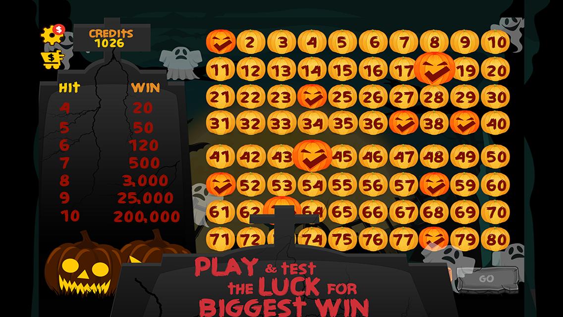 Halloween Keno