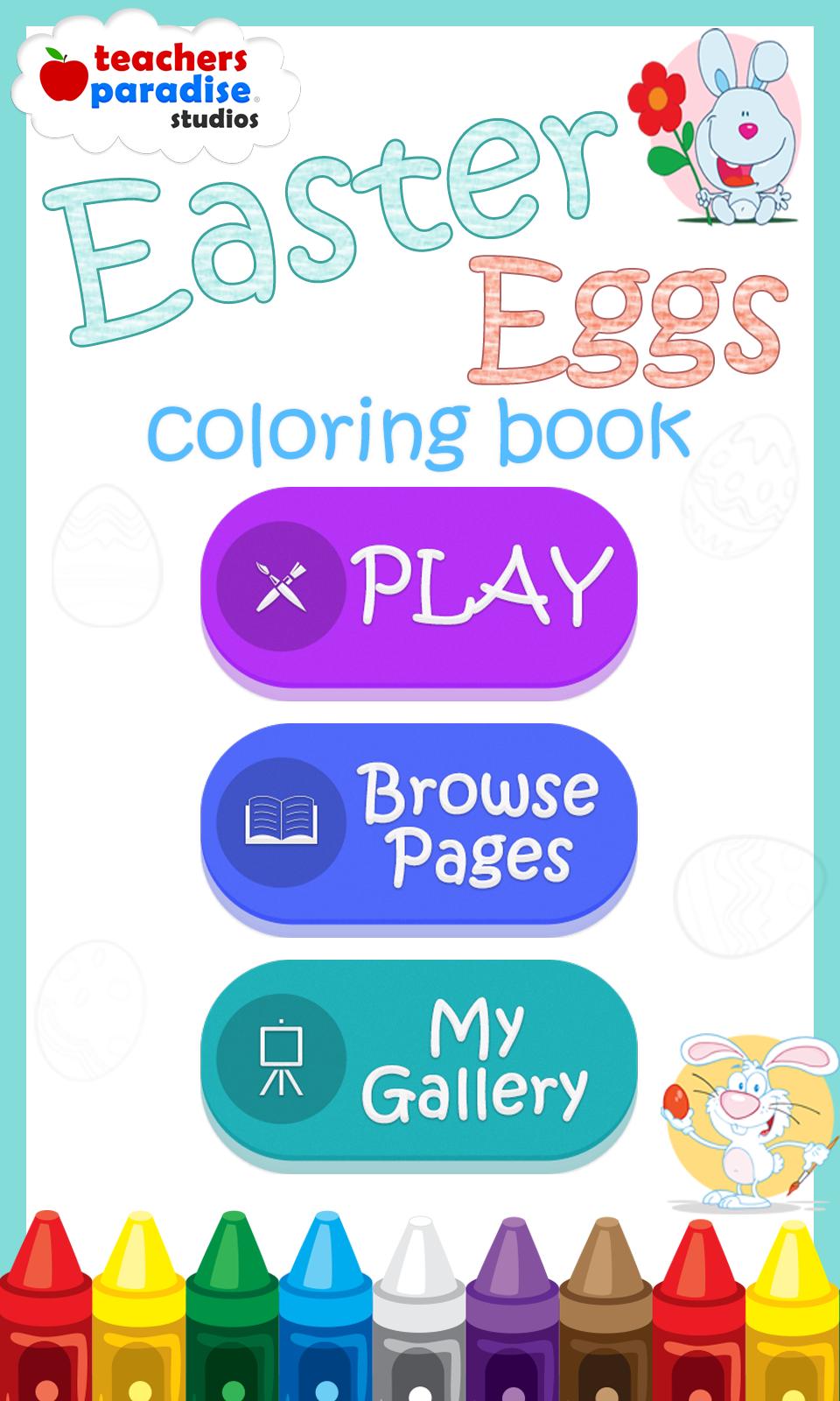 Easter Eggs Coloring Game