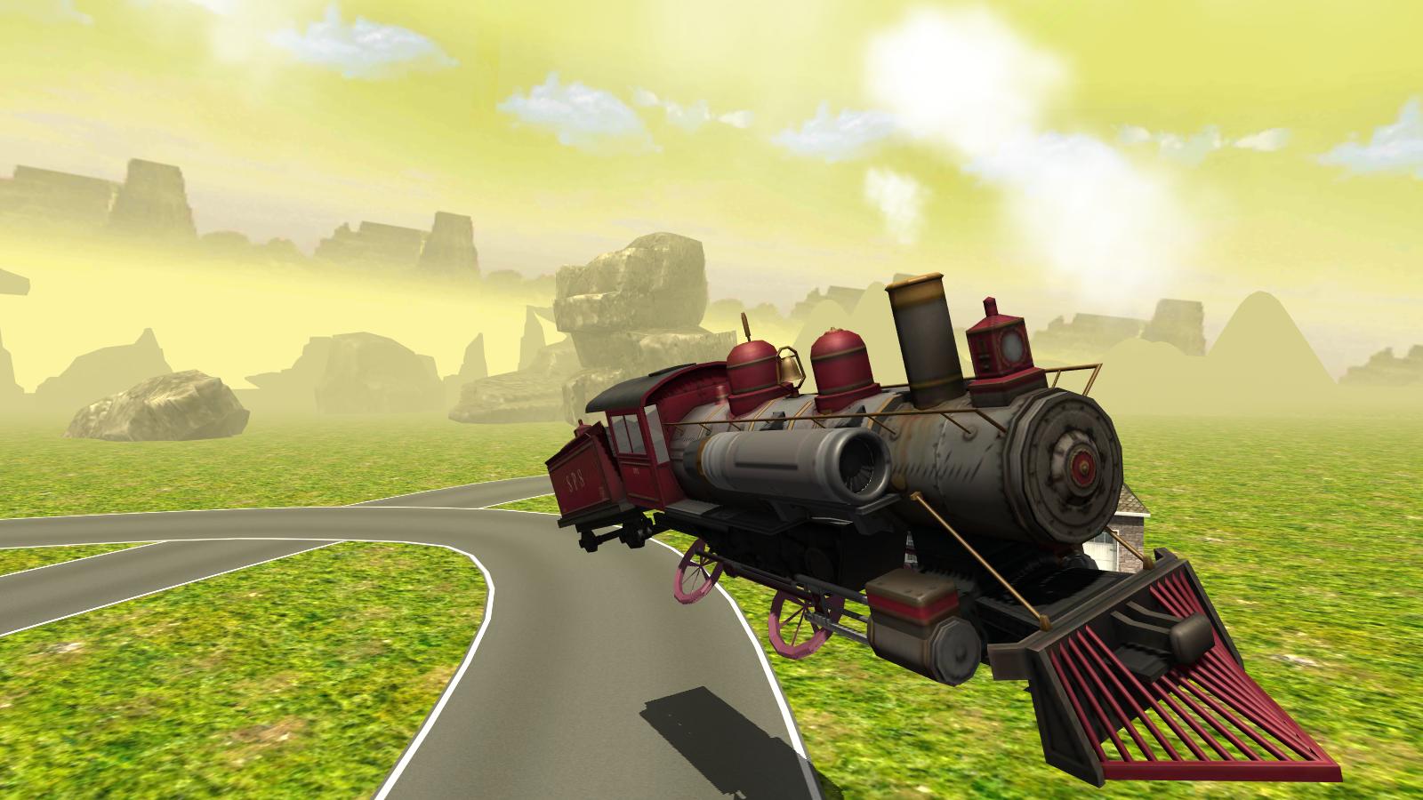Flying Train Simulator 3D Free