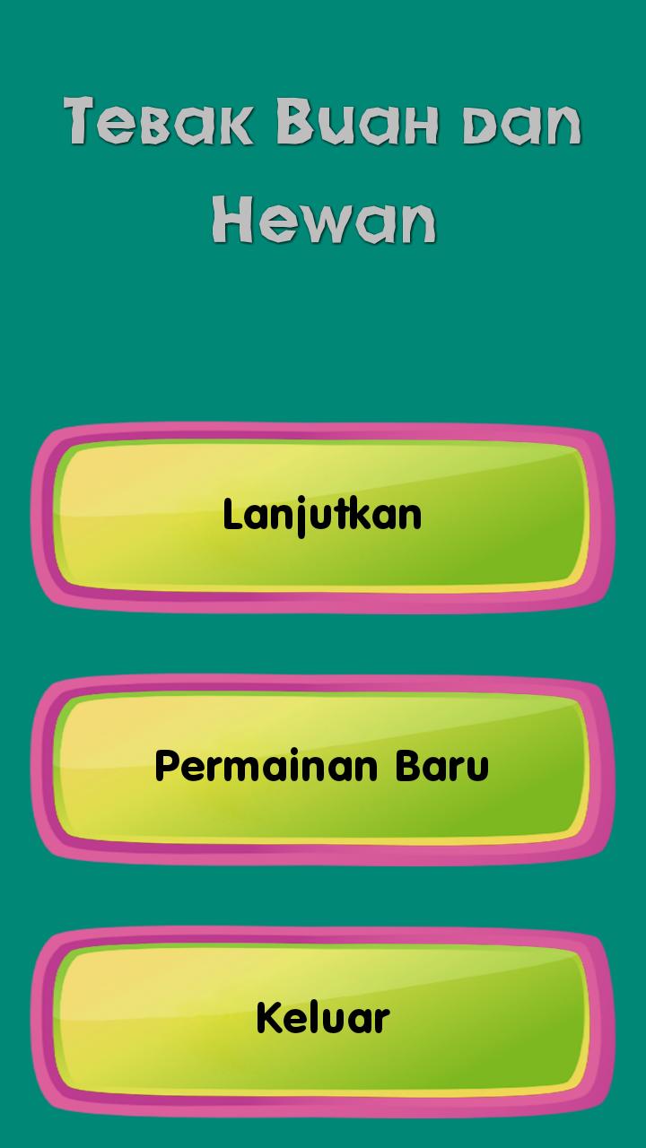 Tebak Buah dan Hewan