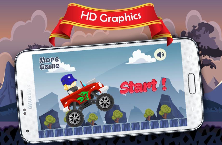 Hill Monster Truck Games