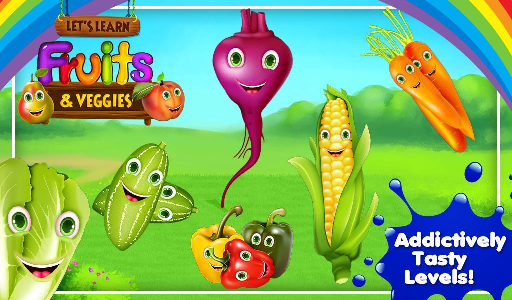 Let's Learn Fruits & Veggies
