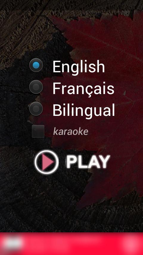 O Canada (anthem of Canada)