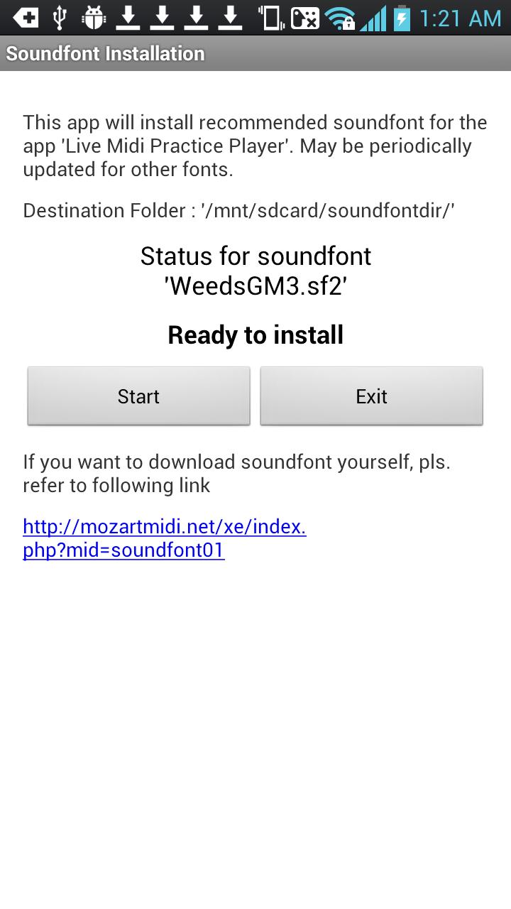 Soundfont Installer