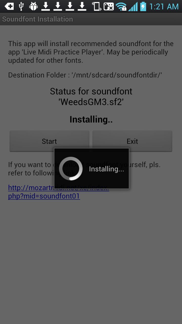 Soundfont Installer