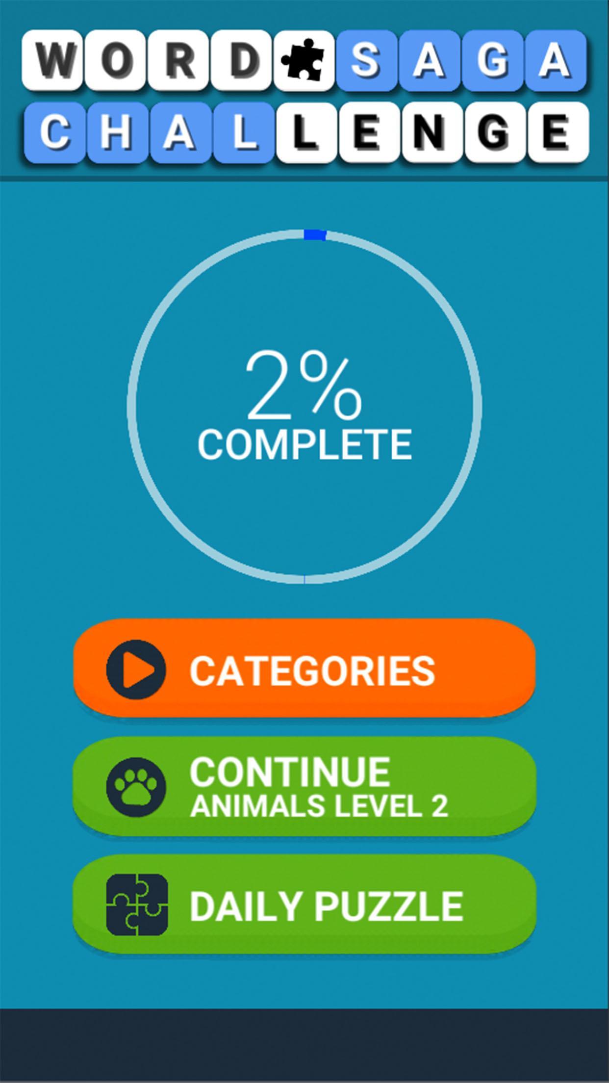 Word Game Challenge Saga