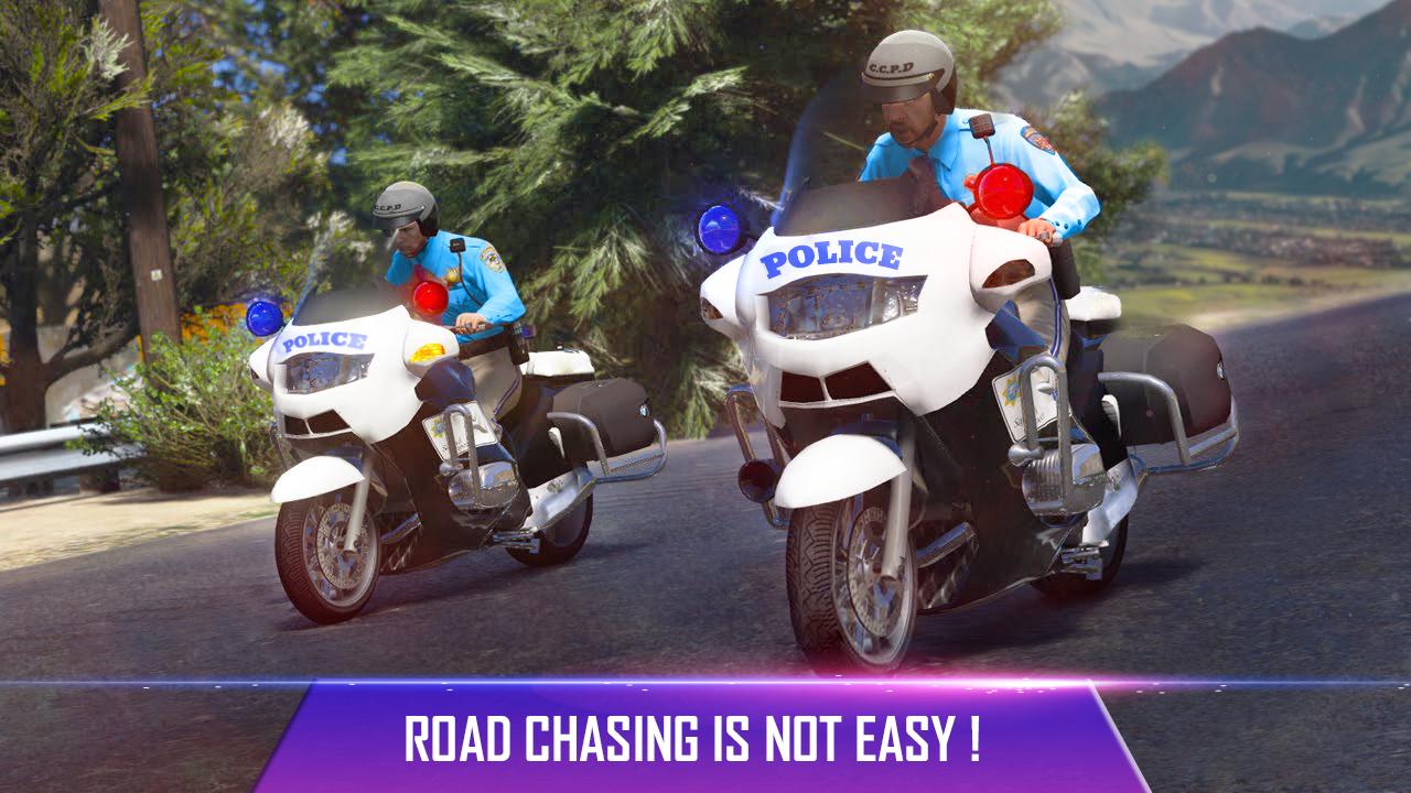 US Police Motor Bike Chase - Cop Simulator 2019
