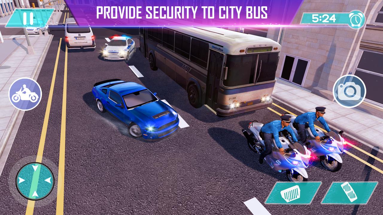 US Police Motor Bike Chase - Cop Simulator 2019