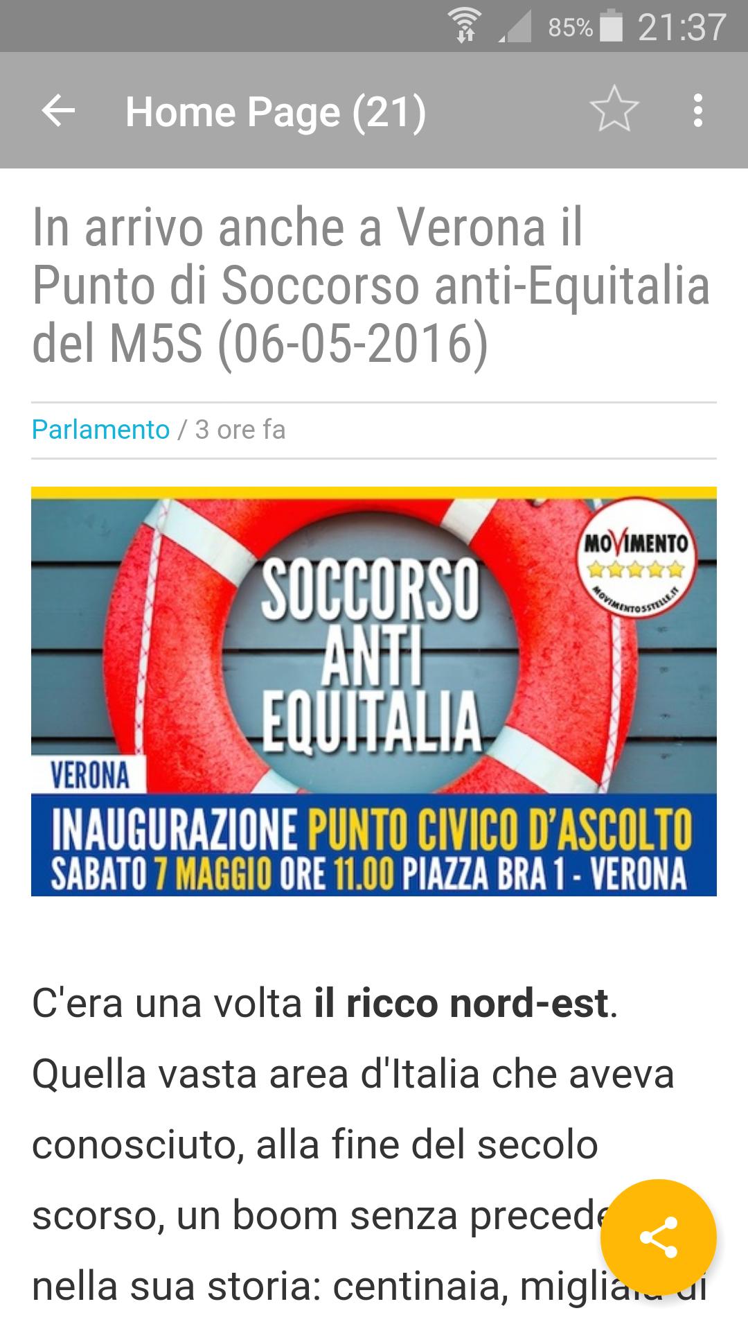 Parlamento 5 Stelle