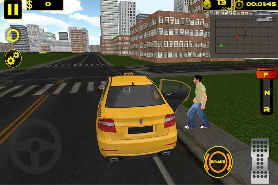 Super Furious Taxi Driving 3D