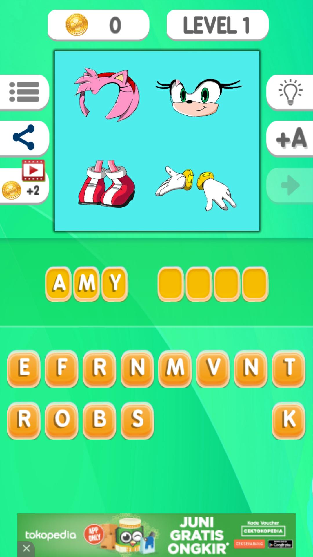 Guess the Sonic Characters