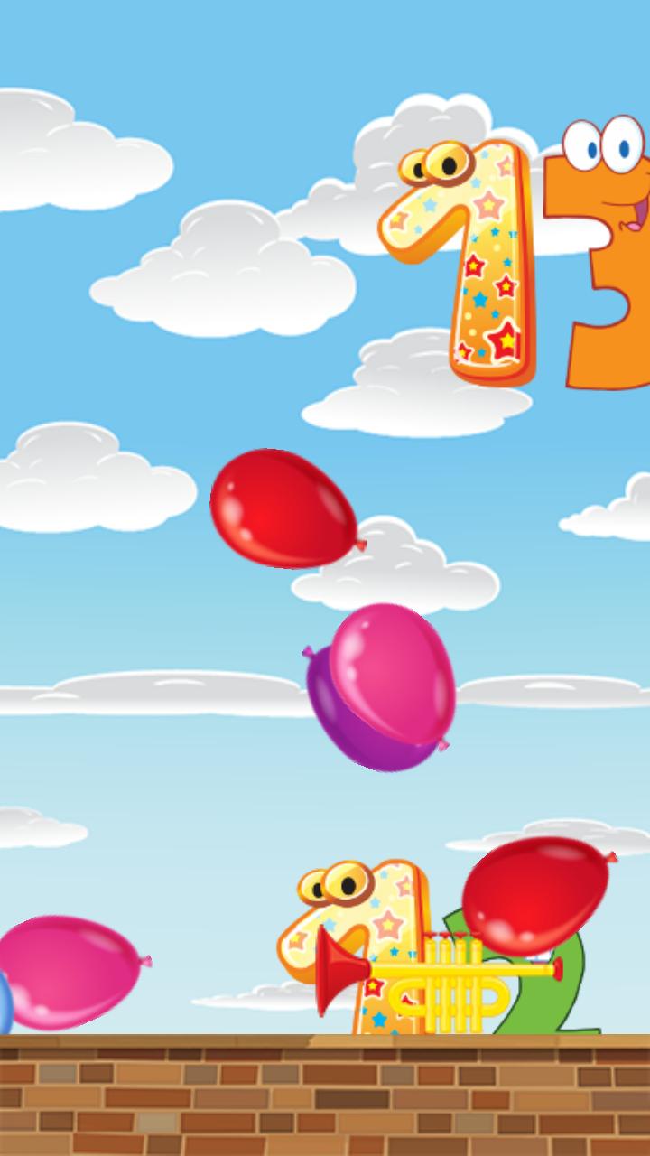 Baby Balloons Japanese Numbers