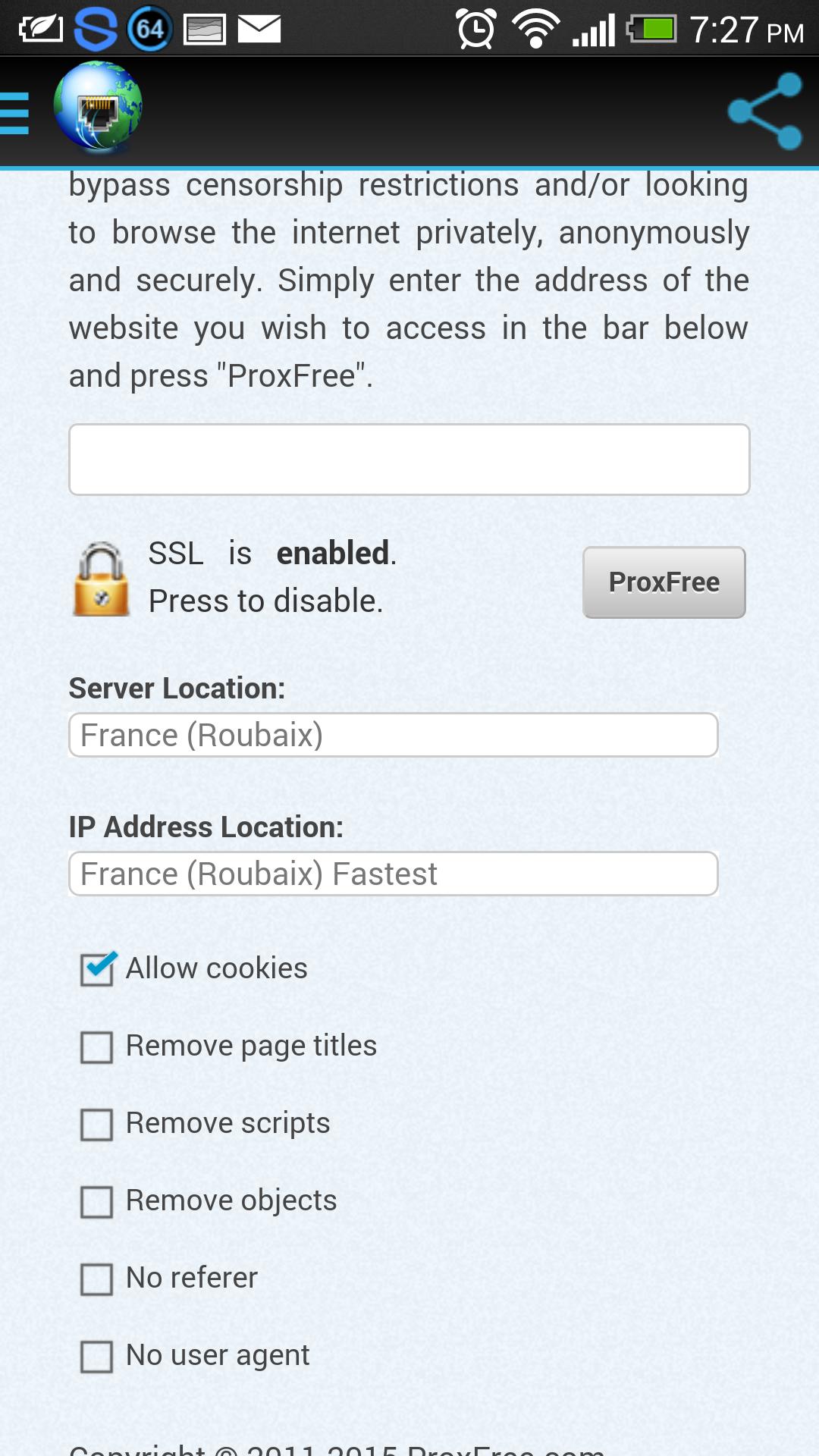 ProxyFast(Unblock Sites)