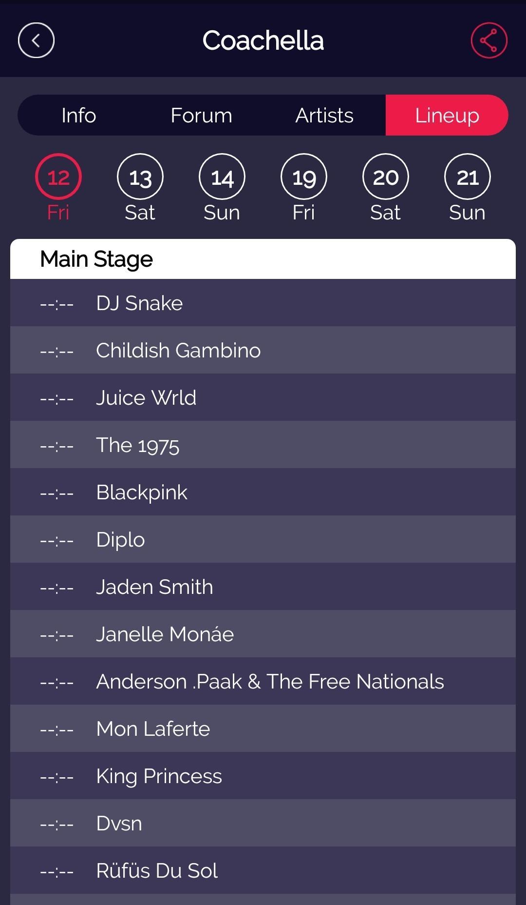 FestivAll, Music Festival Guid