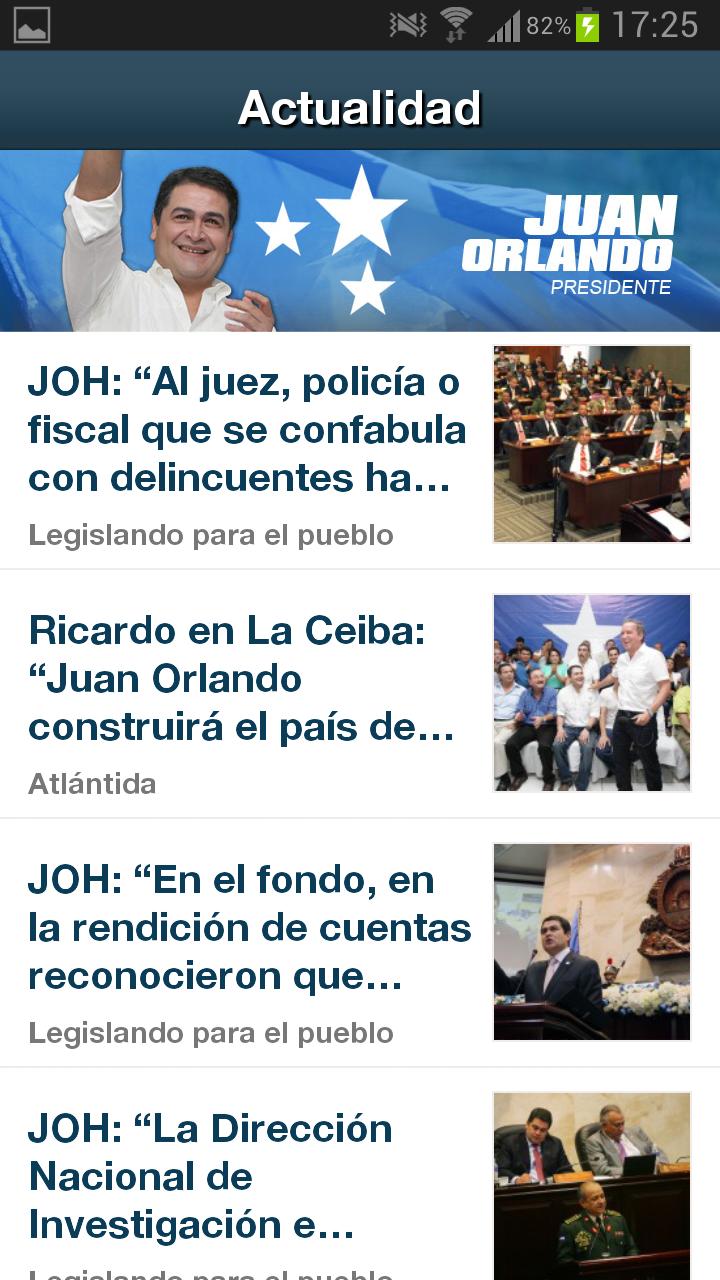 Juan Orlando Presidente