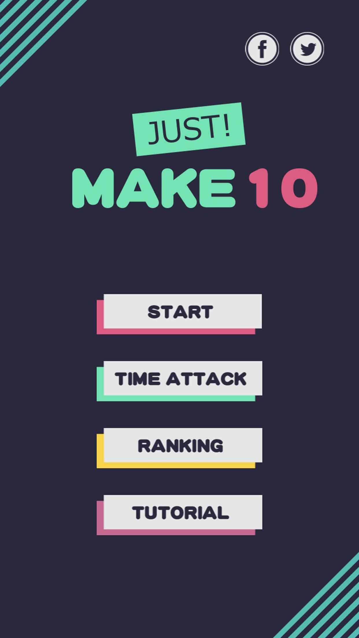 Just make 10 - Math games