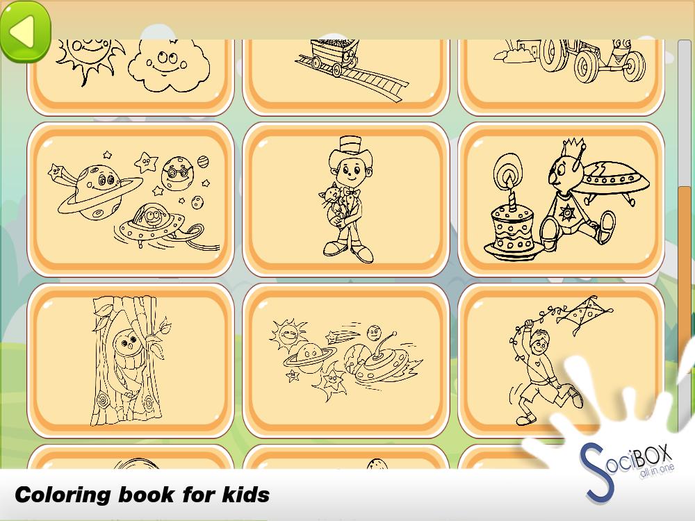 Planet Coloring Book