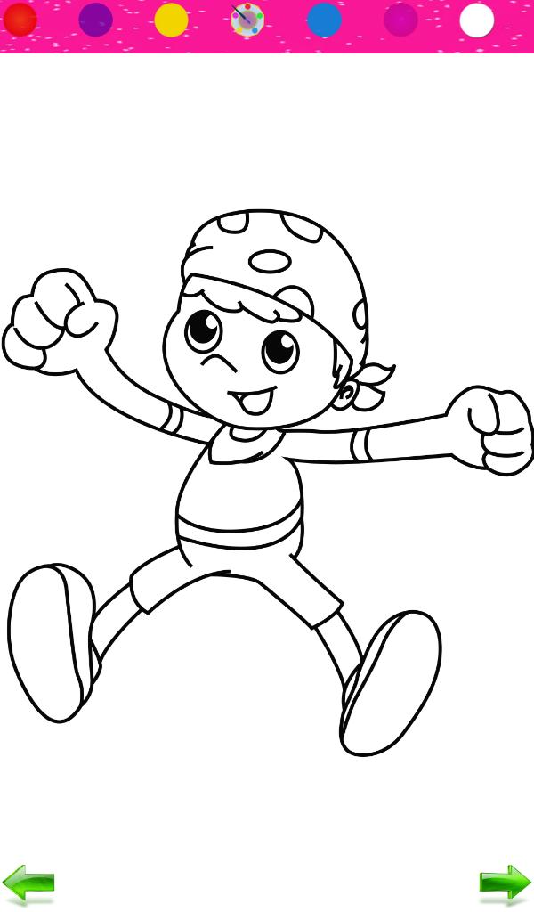 Coloring: Kids Pirates