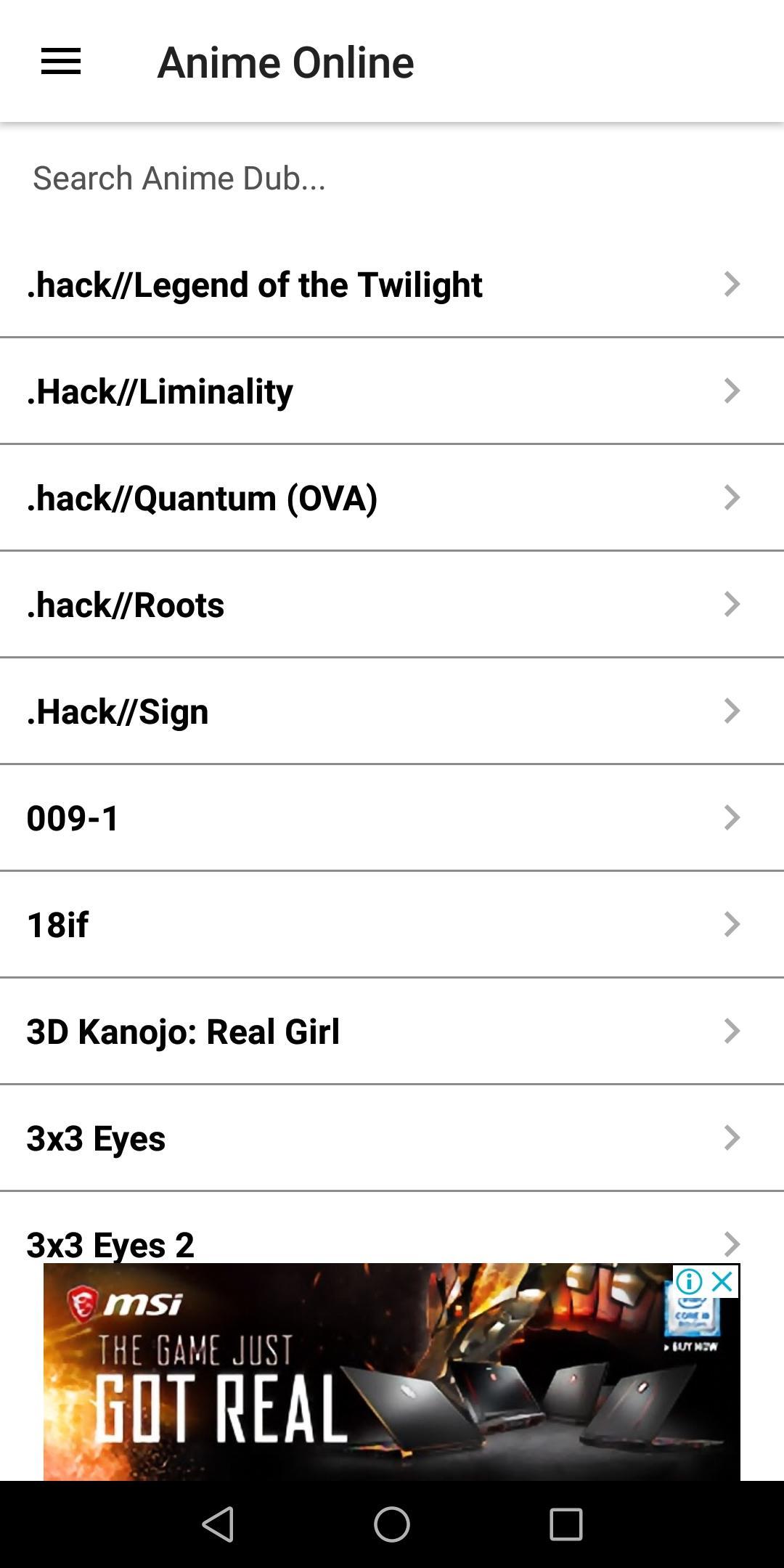 Anine Online - Watch anime tv free