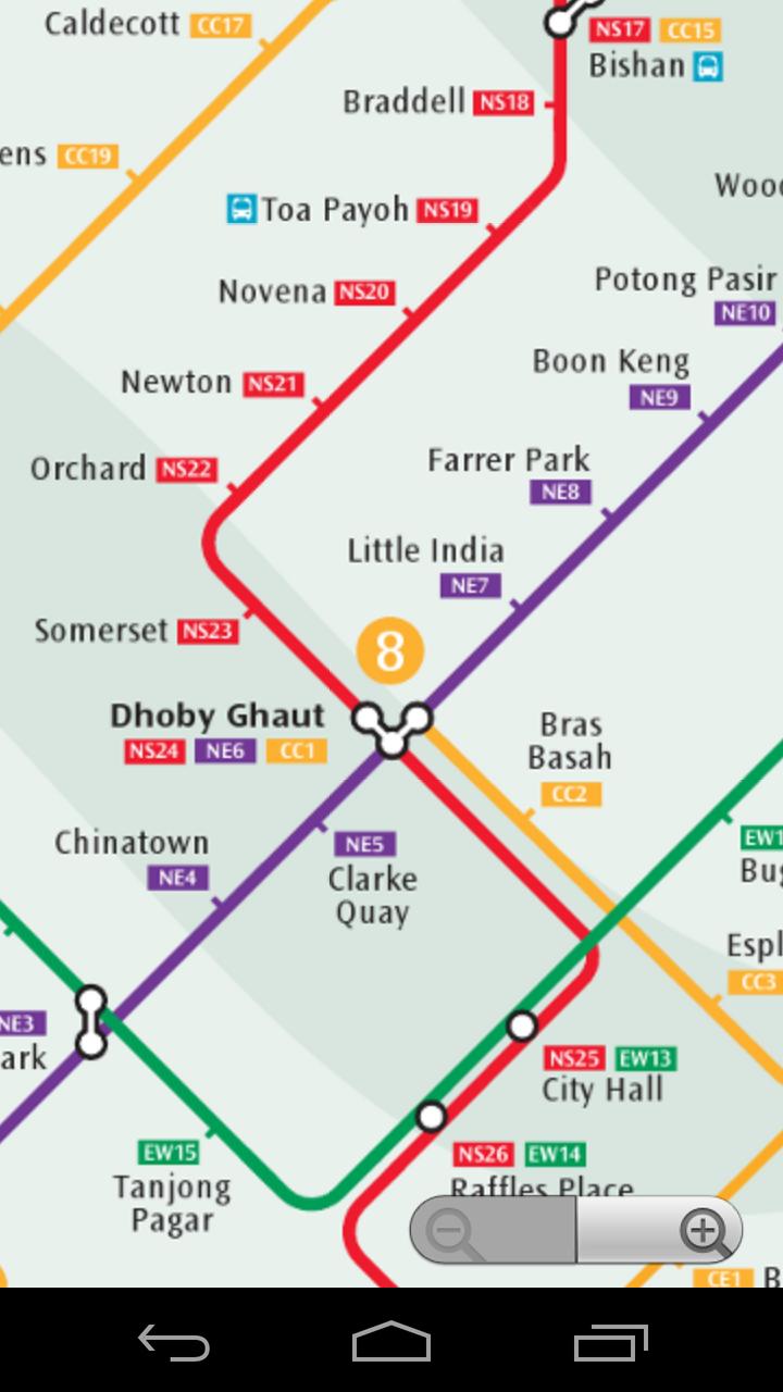Singapore Metro Map
