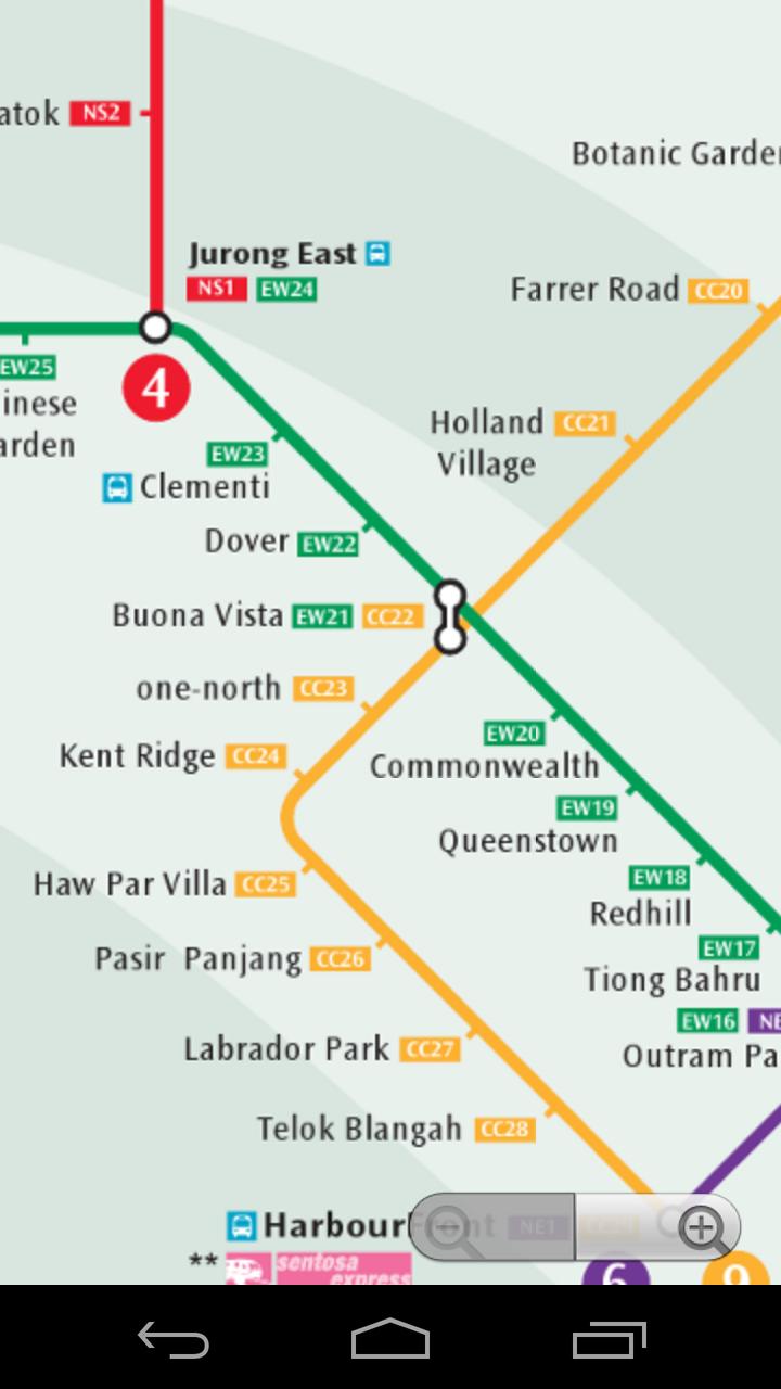 Singapore Metro Map