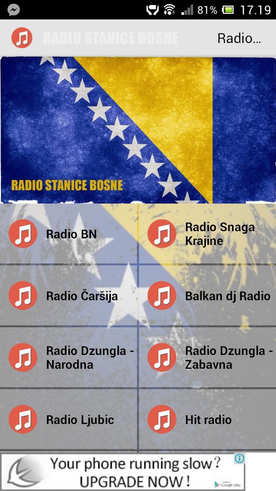 Bosnian Radio station