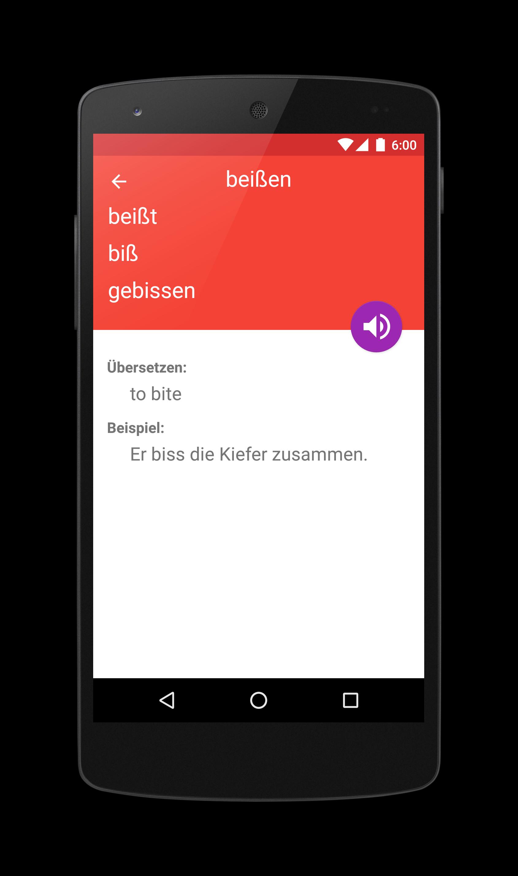 German Irregular Verbs