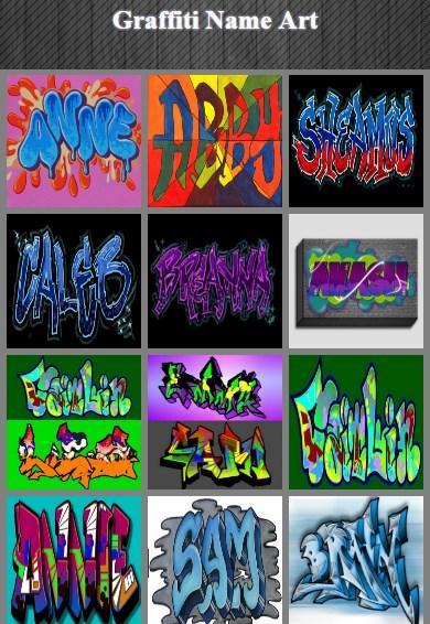 Graffiti Name