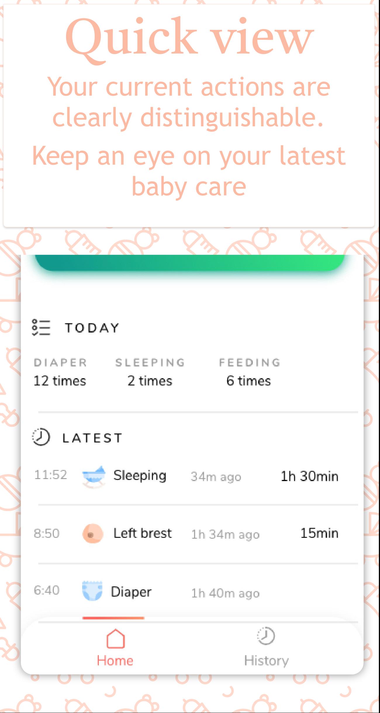 Daily Baby Care Tracker - Bamb