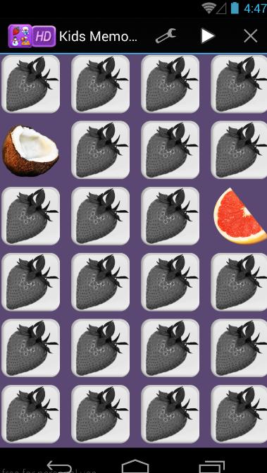 Kids Memory Training Game