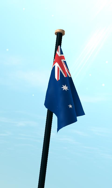 Australia Flag 3D Free