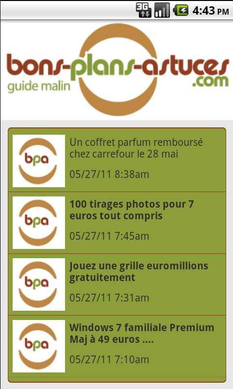 Bons Plans Astuces