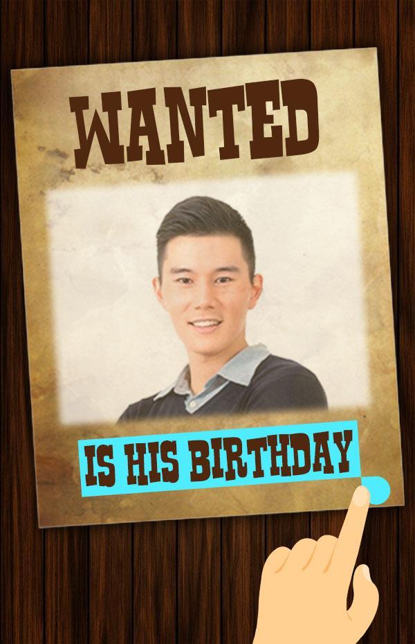 Wanted Poster Maker - Western