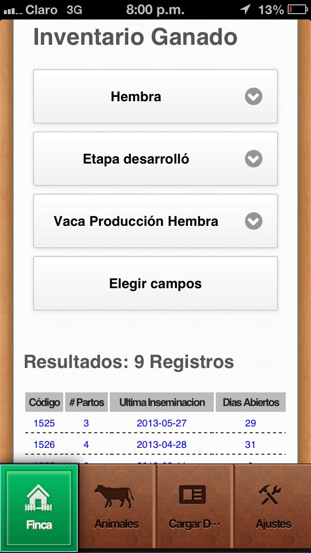 Control Ganadero Tablet