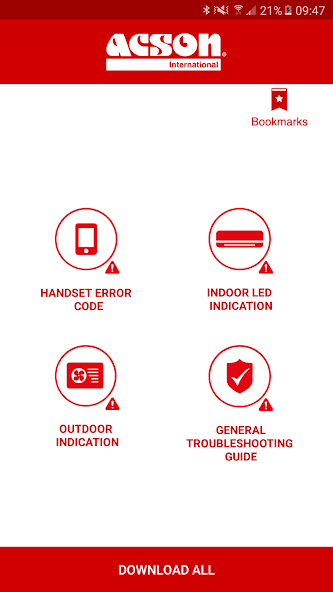 Acson Troubleshooting