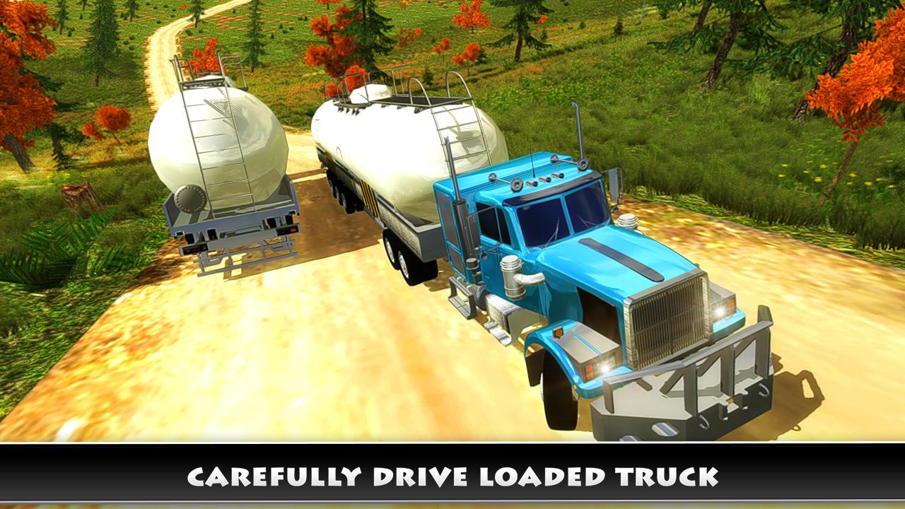 Offroad Oil Cargo Truck Sim 3D