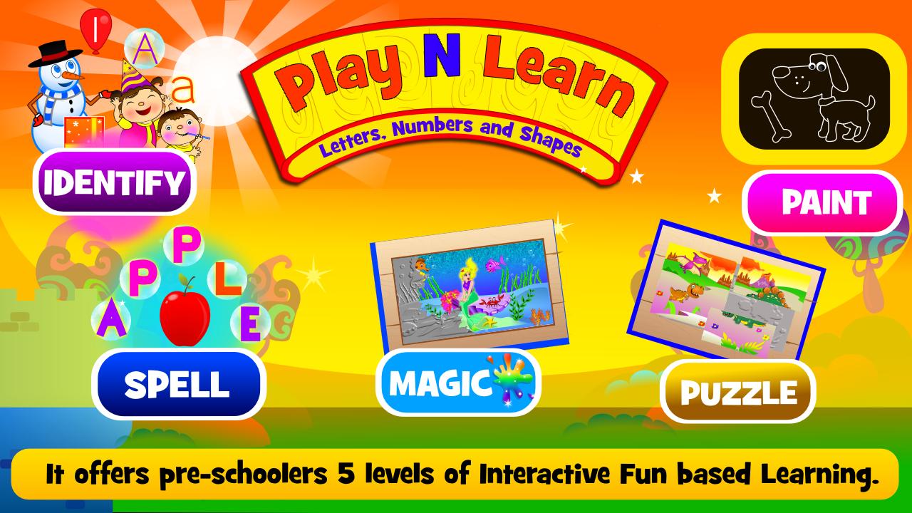 Play N Learn Letters, Numbers