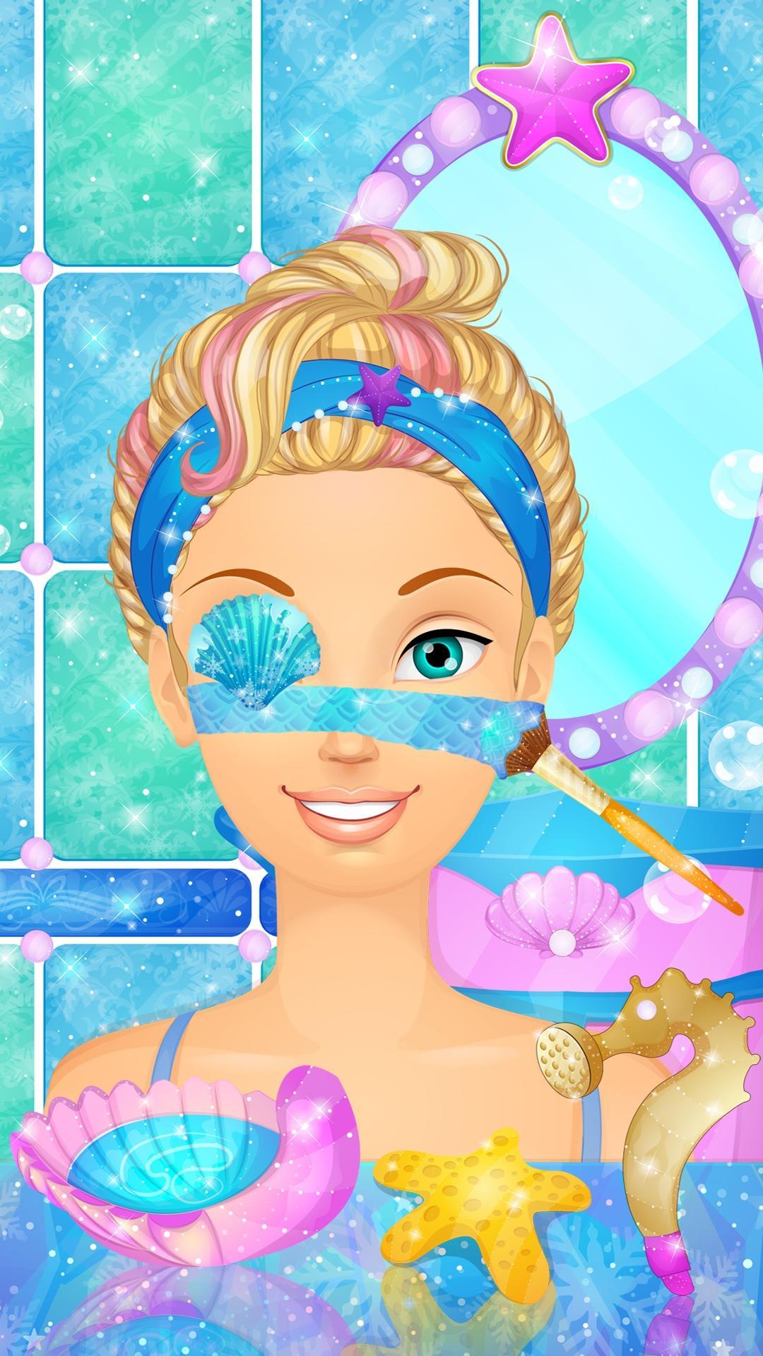 Icy Mermaid Dress Up and Makeup Game