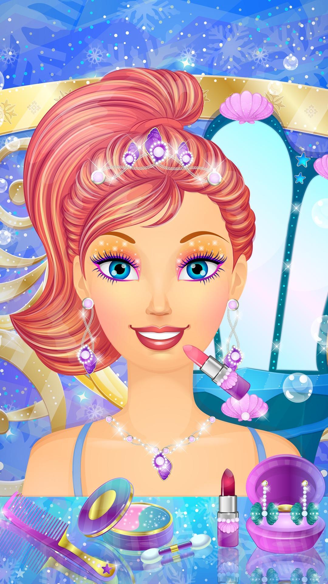 Icy Mermaid Dress Up and Makeup Game